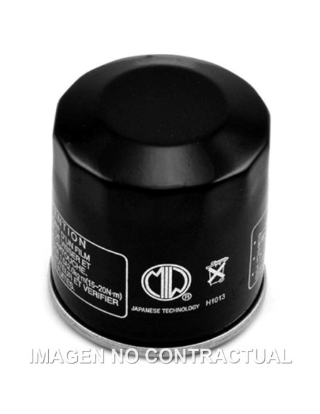 Filtro aceite Meiwa Honda/Kawasaki/Yamaha
