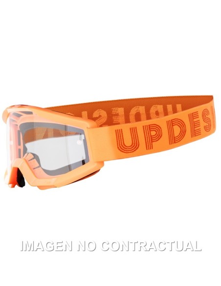 GAFAS UP DESIGN DYNAMITE GOGGLE ORANGE CLEAR LENS