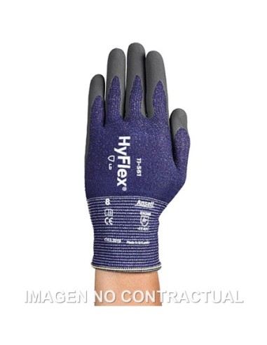 GUANTES ANSELL HYFLEX 11-561 TALLA 8 (medida M)