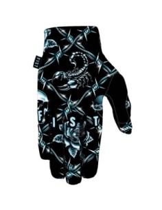 GUANTES FIST STRAPPED CHROME (Adulto) TALLA M