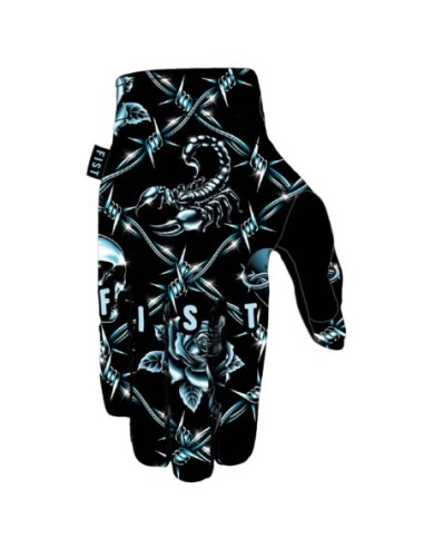 GUANTES FIST STRAPPED CHROME (Adulto) TALLA M