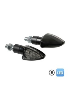 INTERMITENTES CON LED LAMPA ARROW-2 12V LED NEGRO