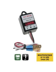 INTERMITENCIA ELECTRÓNICA LAMPA FLASHER 6/12/24V - 2A