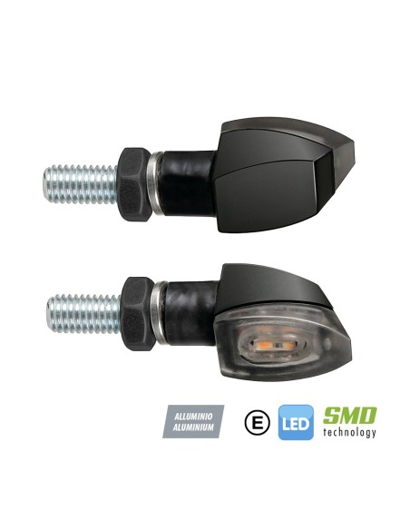 INTERMITENTES DE LED LAMPA VOLT NEGRO