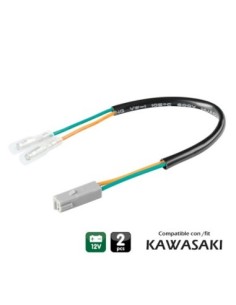 CONECTORES PARA INTERMITENTES LAMPA (2 UDS) COMPATIBLE PARA KAWASAKI