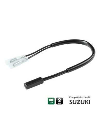 CONECTORES PARA INTERMITENTES LAMPA (2 UDS) COMPATIBLE PARA SUZUKI