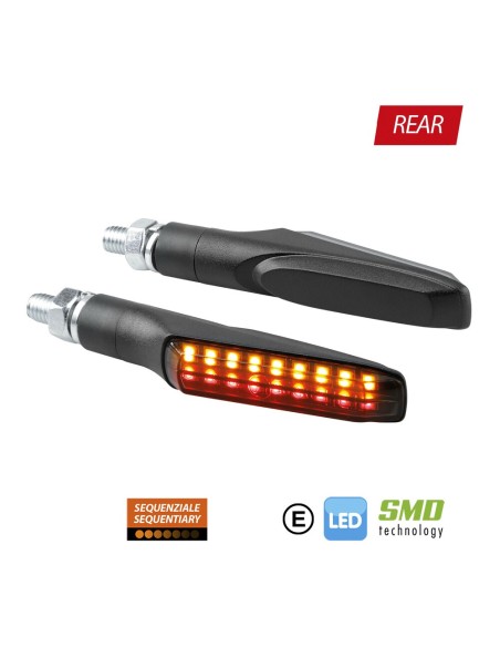 INTERMITENTES DE LED Y LUZ DE POSICIÓN/FRENO TRASERA LAMPA VICTORY 12V