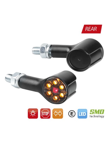 INTERMITENTES DE LED Y LUZ DE POSICIÓN/FRENO TRASERAS LAMPA MAGNIFIER 12V