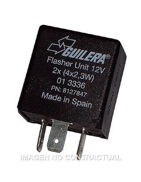 Intermitencia Aprilia Scarabeo Light 200 12V 2,3Wx4 - 3 Fastons