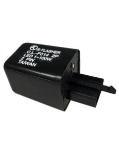 Intermitencia Electrónica LED 12V / 1-100W 2 Terminales