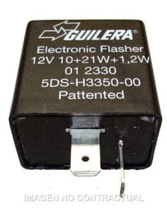 Intermitencia CC 12V 10+21+1,2W 2 Terminales con soporte