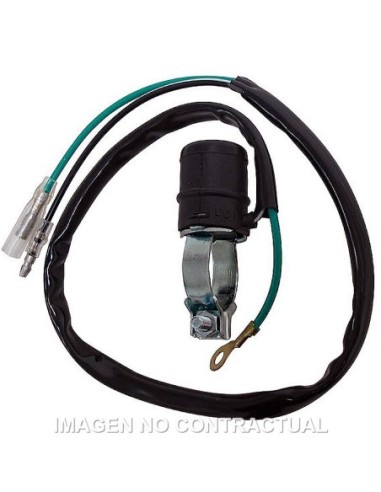 Pulsador paro motor impermeable.  Honda CR80-85-125-250-450-500 Con cable y conector
