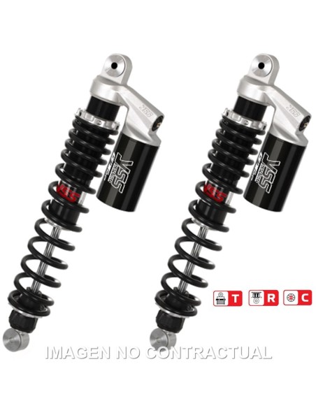 Juego Amortiguadores Traseros YSS Gas Top Line c/Botella superior Maico MC 490