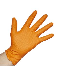 guantes de nitrilo super diamantado lion caja de 50 unidades talla l