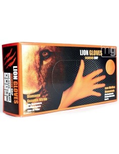guantes de nitrilo super diamantado lion caja de 50 unidades talla m 2