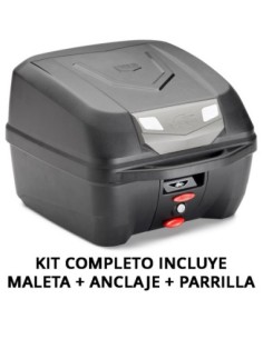 Kit Completo KAPPA Maleta 32L Monolock