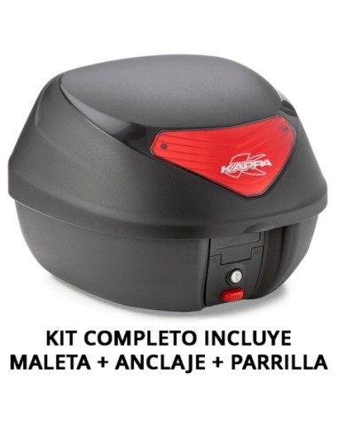 Kit Completo KAPPA Maleta 29L Monolock