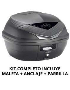 Kit Completo KAPPA Maleta 35L Monolock