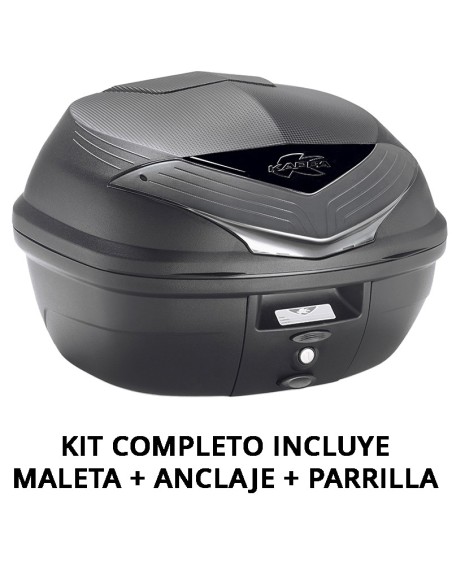 Kit Completo KAPPA Maleta 35L Monolock