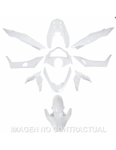 KIT PLASTICOS HERT HONDA PCX 125 10 PZAS BLANCO