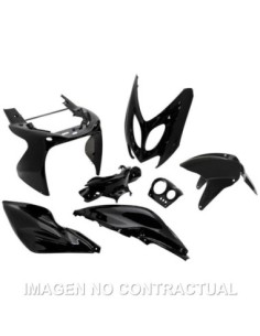 KIT PLASTICOS HERT YAMAHA AEROX NEGRO BRILLO