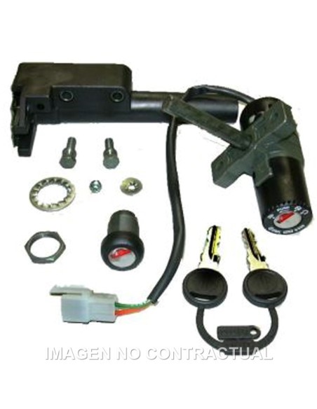 Kit llaves contacto, sillín y guantera Aprilia Leonardo 125