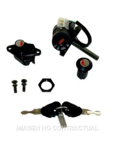 Kit llaves contacto, sillín y guantera Aprilia Sport City 125