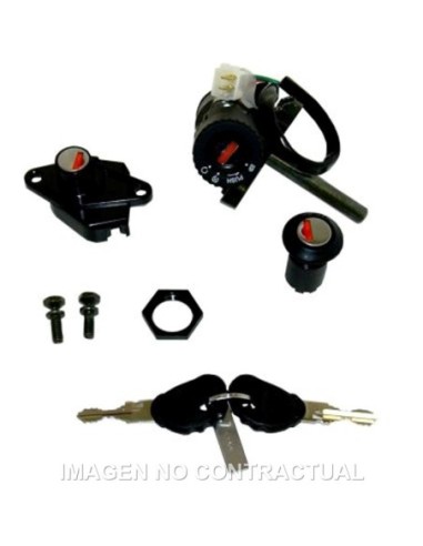 Kit llaves contacto, sillín y guantera Aprilia Sport City 125