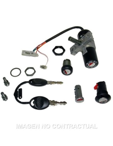 Kit llaves contacto, sillín y guantera Aprilia SR 50