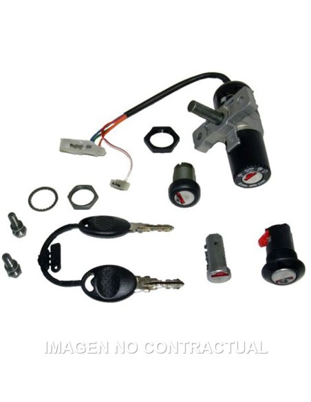 Kit llaves contacto, sillín y guantera Aprilia SR 50