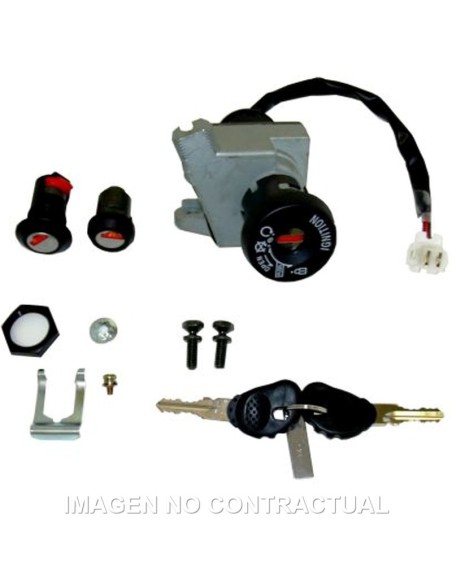 Kit llaves contacto, sillín y guantera Honda Psi 125