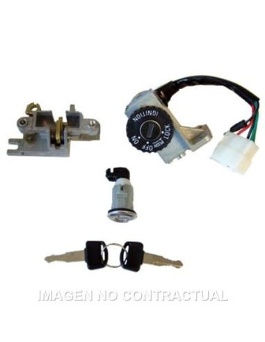 Kit llaves contacto y sillín Kymco Agility 125