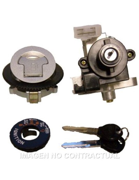 Kit llaves contacto y depósito Kymco Movie 125