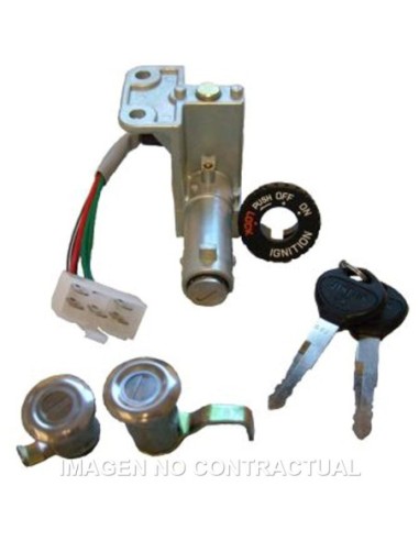 Kit llaves contacto y sillín Kymco Vitality 50