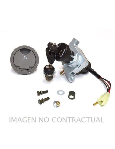 Kit llaves contacto (4 PINS), guantera y depósito YAMAHA AEROX 50