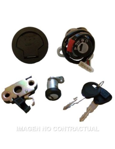 Kit llaves contacto, sillín y depósito Rieju Tango 125