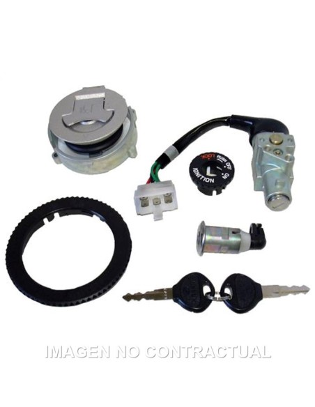 Kit llaves contacto, sillín y depósito Kymco Dink 50