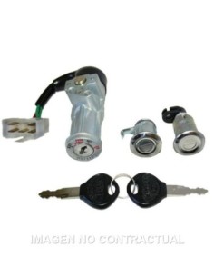 Kit llaves contacto, sillín y guantera Kymco KB 50