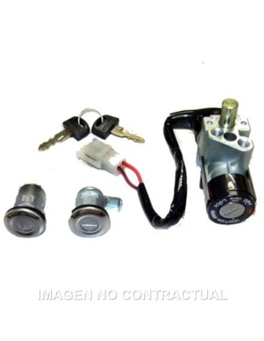 Kit llaves contacto, sillín y guantera Honda Scoopy 50