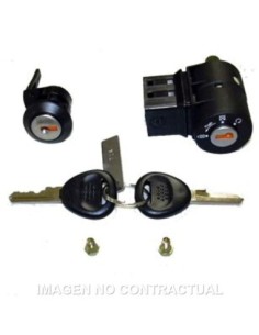 Kit llaves contacto y sillín Peugeot Buxy 50