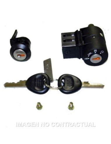 Kit llaves contacto y sillín Peugeot Buxy 50