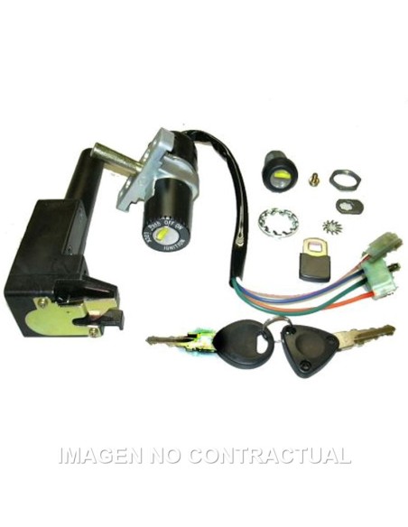 Kit llaves contacto, sillín y guantera Aprilia SR 50 LC-AC