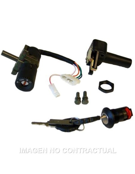 Kit llaves contacto, sillín y guantera Aprilia Sonic50