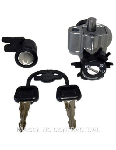 Kit llaves contacto y sillín Peugeot Speedfight 50 1
