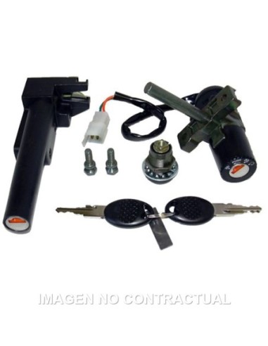 Kit llaves contacto, sillín y guantera Aprilia leonardo125 ST