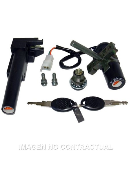 Kit llaves contacto, sillín y guantera Aprilia leonardo125 ST
