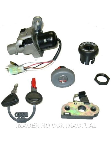 Kit llaves contacto, sillín y guantera Yamaha Why 50
