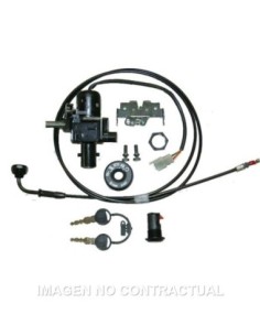 Kit llaves contacto, sillín y guantera Aprilia Scarabeo 125