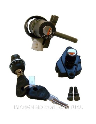 Kit llaves contacto, sillín y guantera Aprilia Leonardo 250