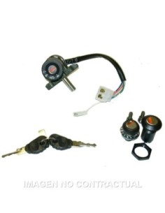 Kit llaves contacto y sillín Aprilia Habana 125
